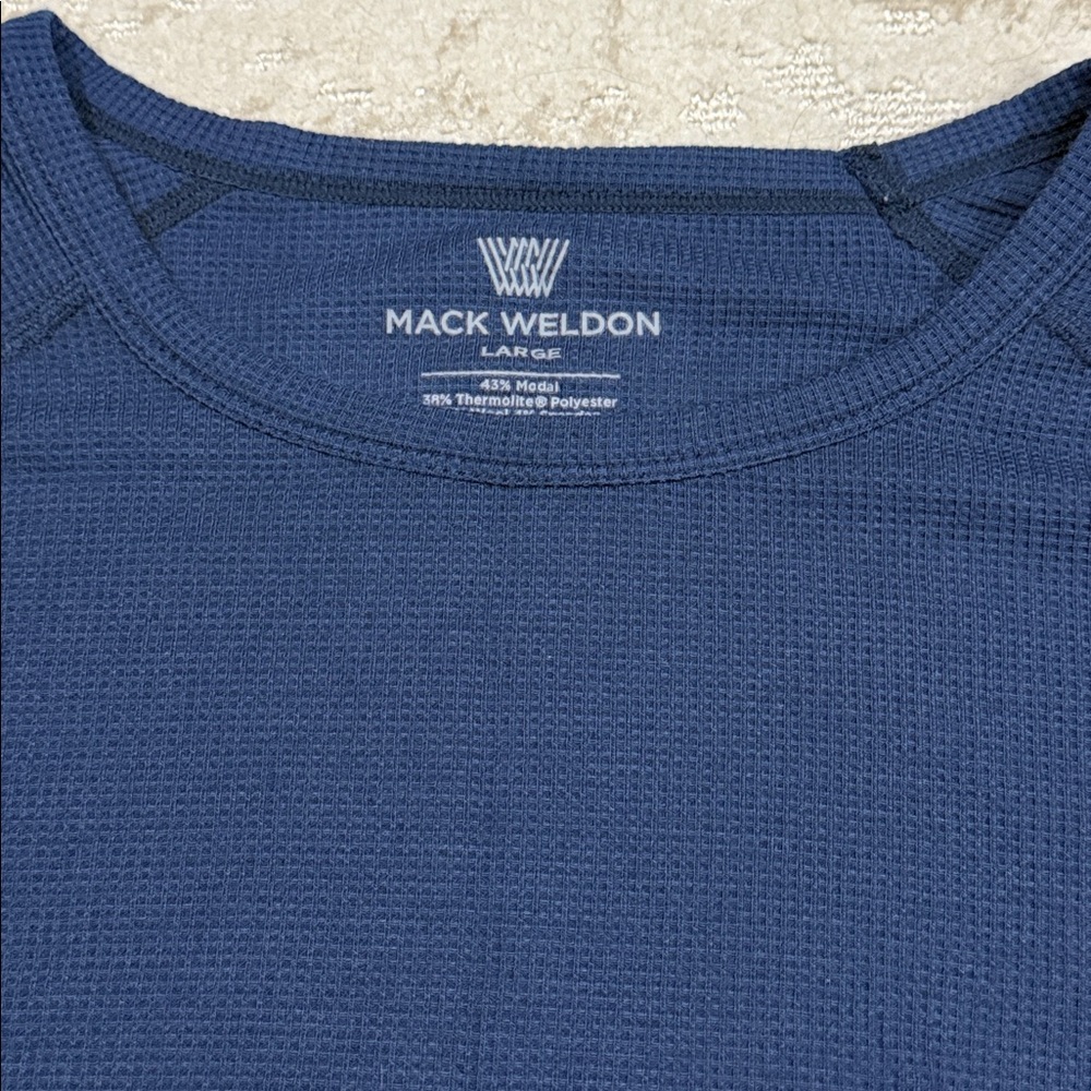 Mack Weldon- Large- like new waffle layer (thermolite)